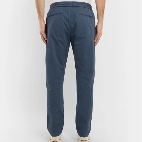 Sunspel Twill Drawstring Trouser in Navy Size XS NWT - Picture 4 of 5